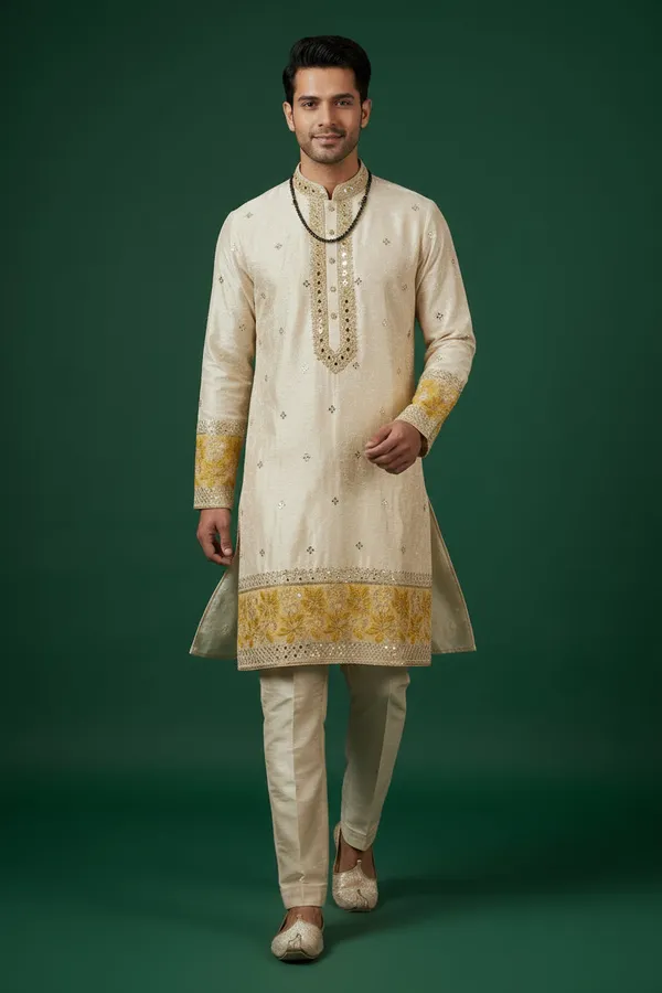Men_S_Ivory_Gold_Embroidered_Festive_Kurta_Coming_Soon