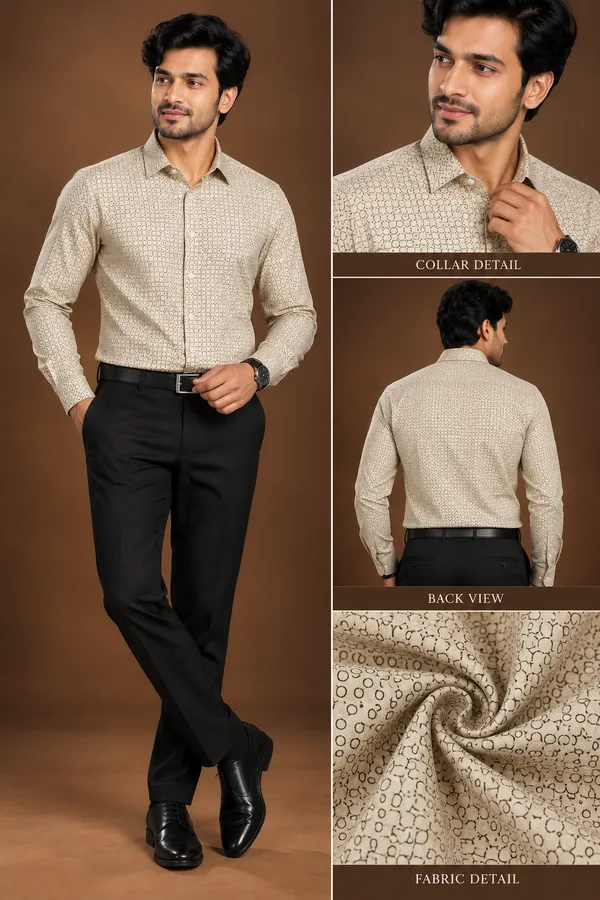 White_Printed_Formal_Shirt_For_Men_White