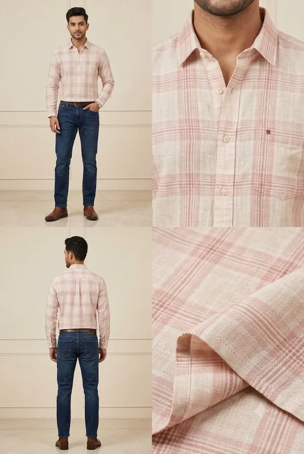 Men_S_Pink_White_Checked_Casual_Shirt_Light_Pink