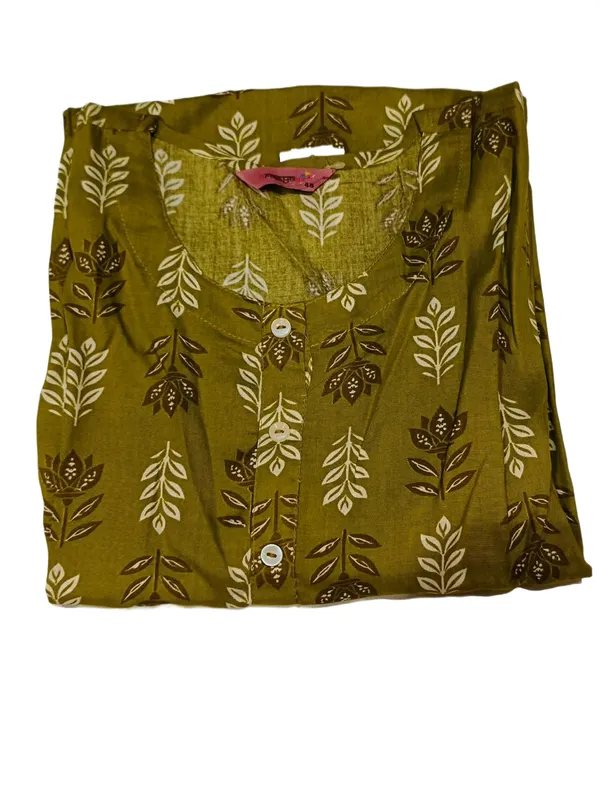Women_S_Olive_Green_Ethnic_Leaf_Print_Cotton_Kurti_Mehendi_Olive