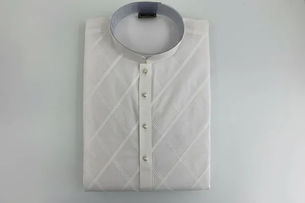 Men_S_White_Self_Textured_Kurta_Pajama_Set