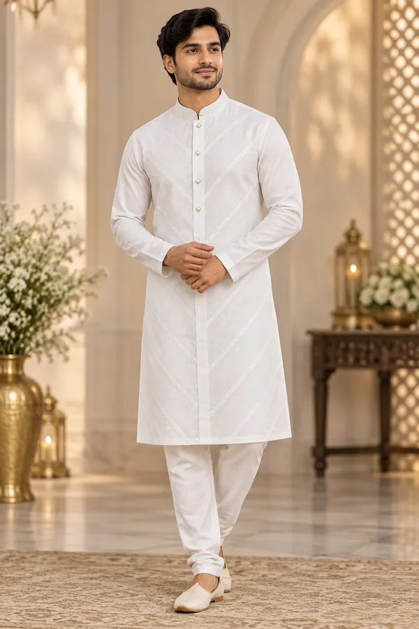 Men_S_Ivory_White_Festive_Kurta
