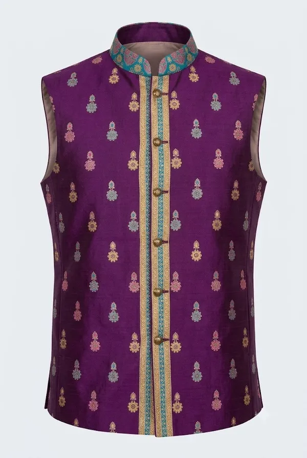Royal_Purple_Jacquard_Nehru_Jacket