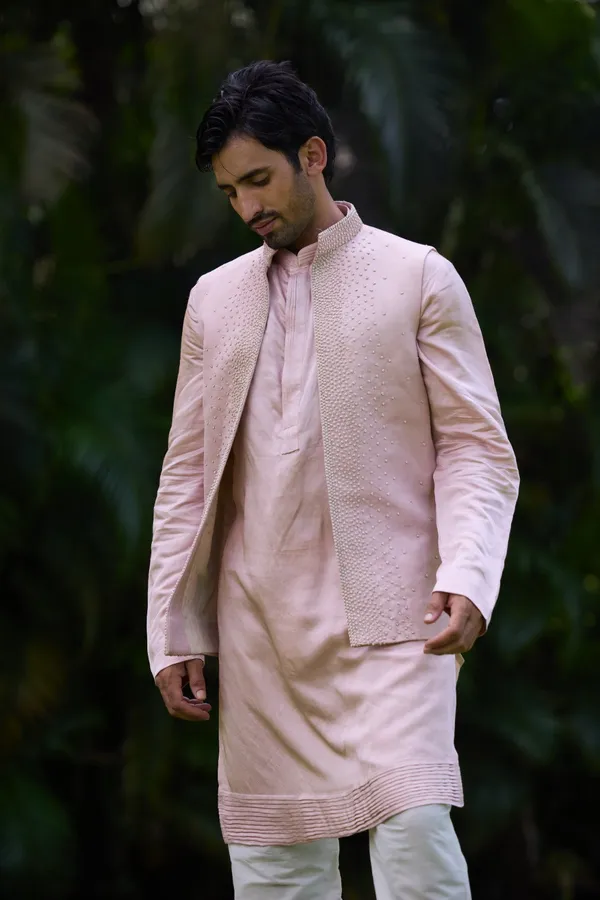Blush_Pink_Embellished_Nehru_Jacket_Kurta_Set_Coming_Soon