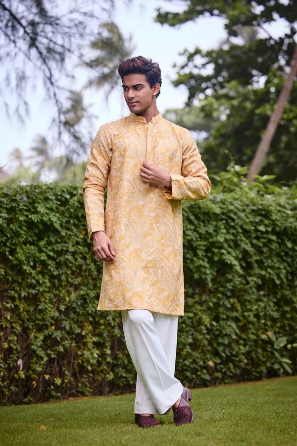 Mustard_Gold_Embroidered_Festive_Kurta_Coming_Soon