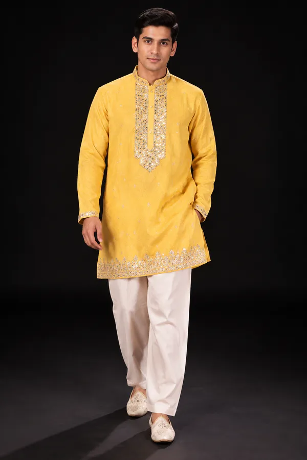 Mustard_Yellow_Embroidered_Festive_Kurta