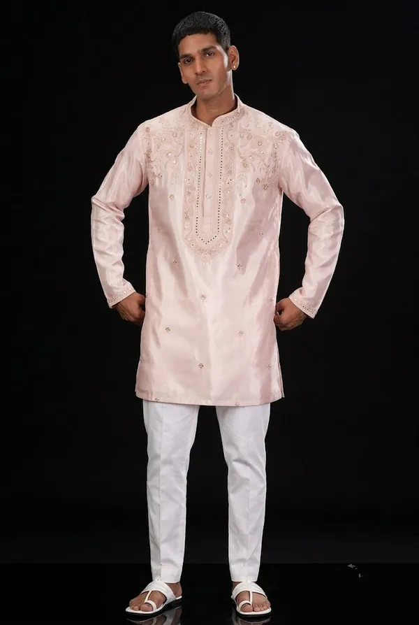 Blush_Pink_Embroidered_Kurta_Set