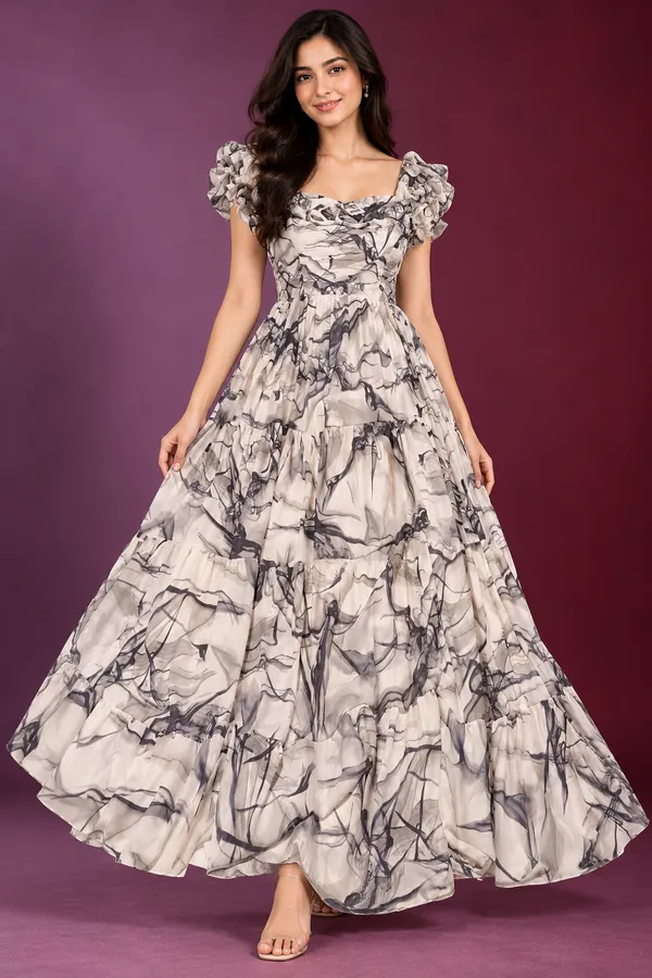 Elegant_Marble_Print_Tiered_Maxi_Dress_1_White