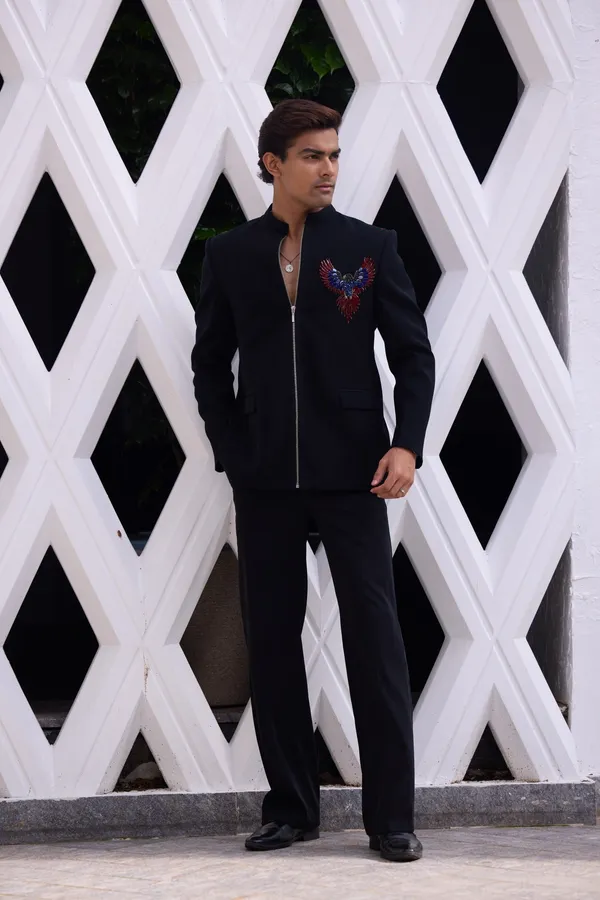 Black_Embroidered_Bandhgala_Jacket_Set_Coming_Soon