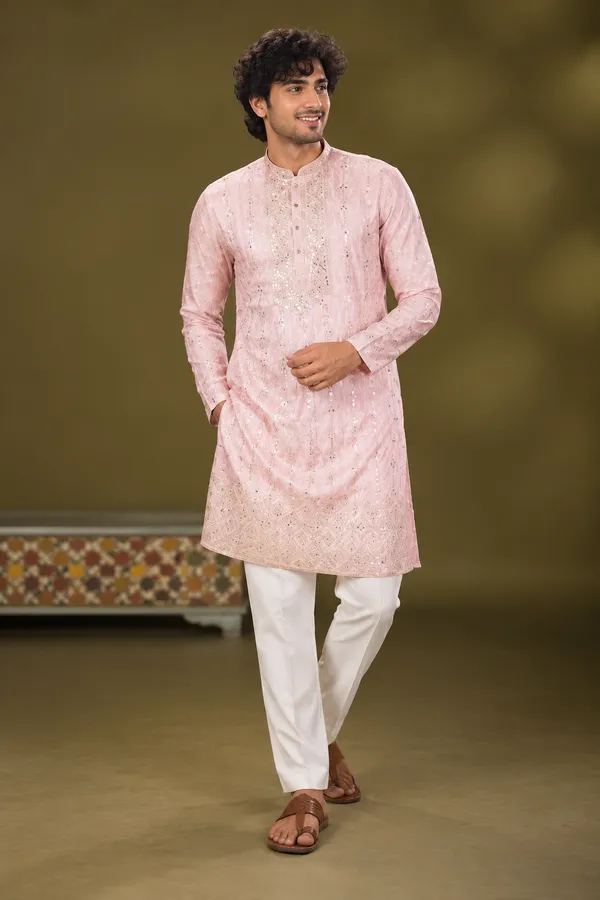 Blush_Pink_Embellished_Festive_Kurta_Set
