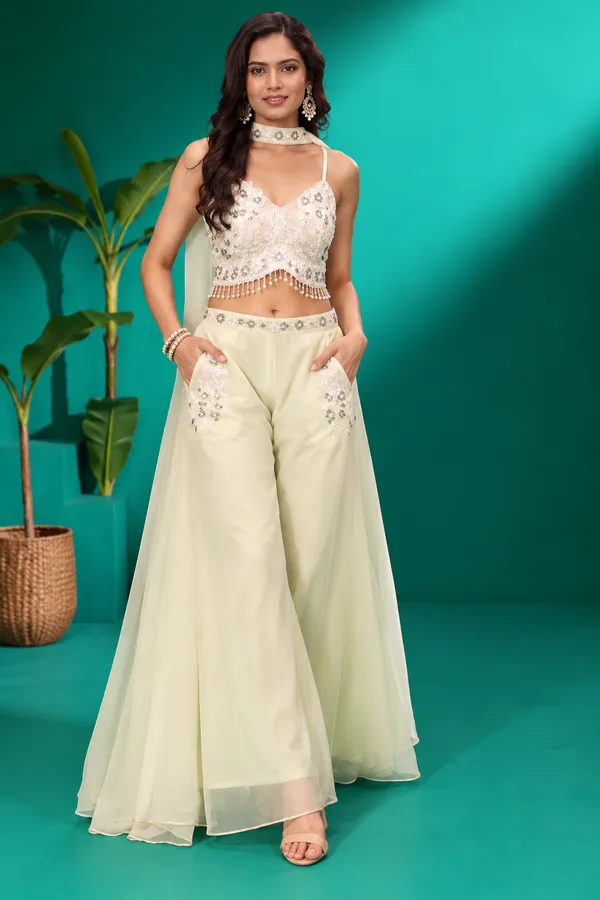 Ivory_Embroidered_Indo_Western_Palazzo_Set_Off_White_Cream