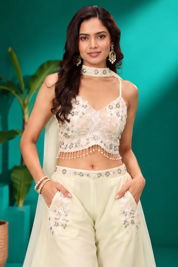 Ivory_Embroidered_Indo_Western_Palazzo_Set_Off_White_Cream