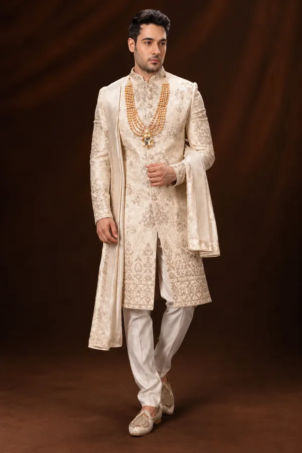 Royal_Ivory_Gold_Embroidered_Groom_Sherwani