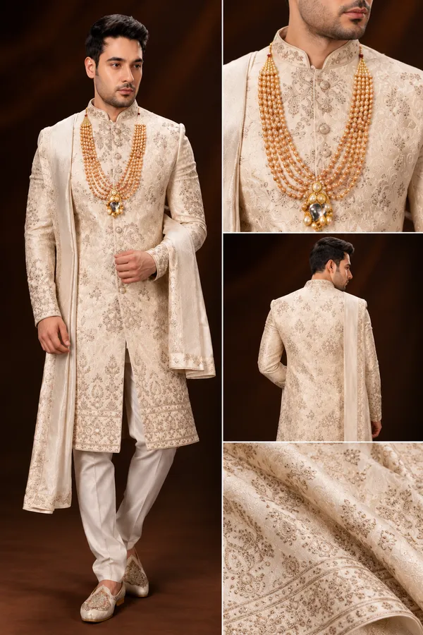 Royal_Ivory_Gold_Embroidered_Groom_Sherwani