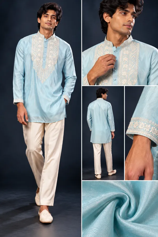 Sky_Blue_Embroidered_Festive_Kurta_Set