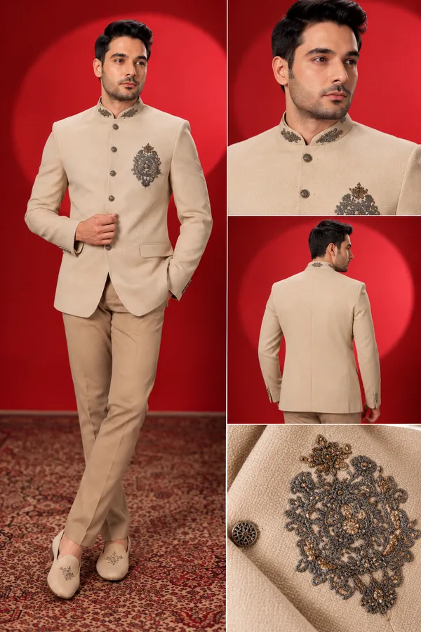 Classic_Beige_Embroidered_Jodhpuri_Suit