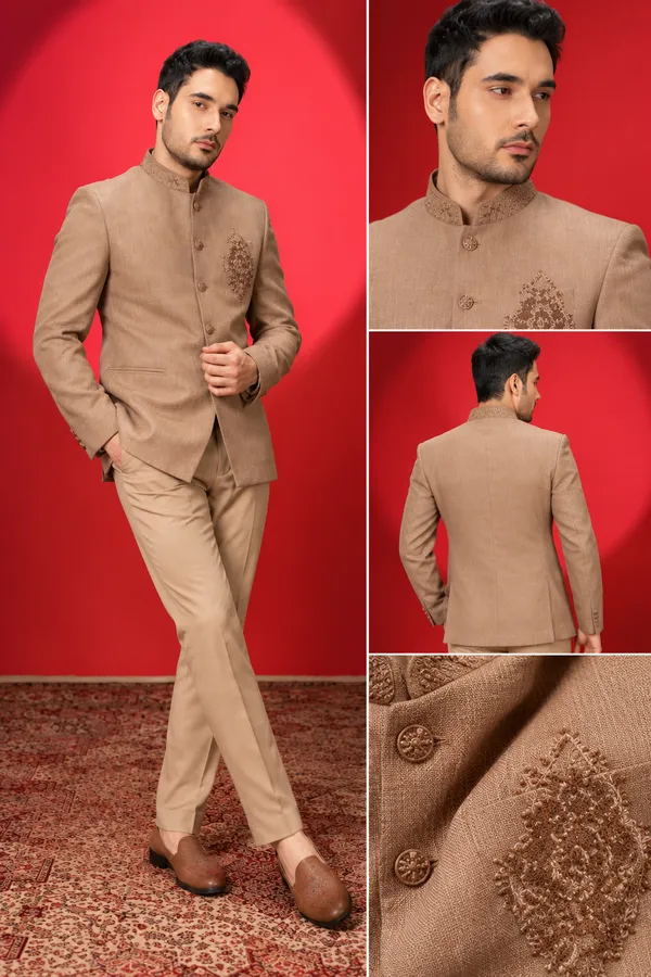 Elegant_Tan_Embroidered_Jodhpuri_Suit