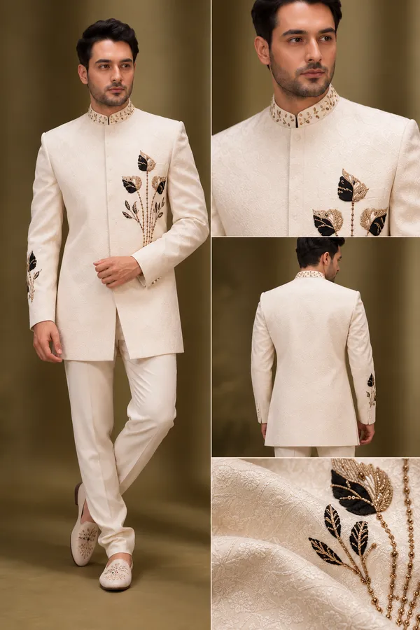 Ivory_Indo_Western_Set_With_Black_Gold_Floral_Embroidery