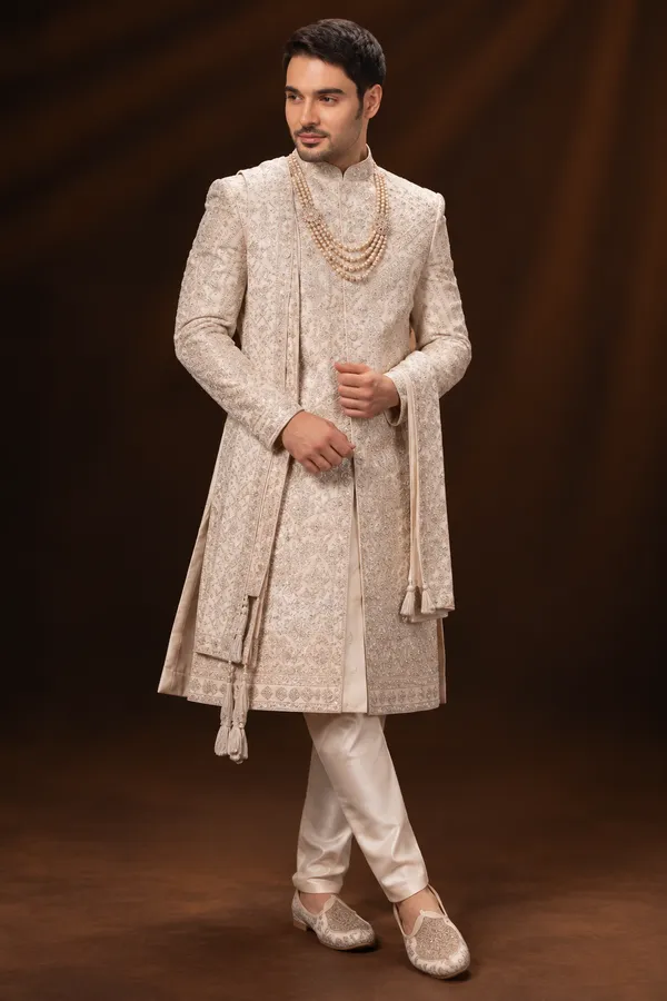 Royal_Ivory_Champagne_Embroidered_Sherwani