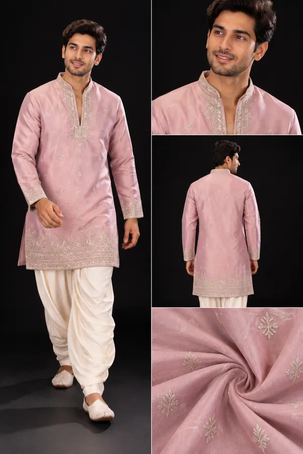 Dusty_Pink_Embroidered_Kurta_Dhoti_Set