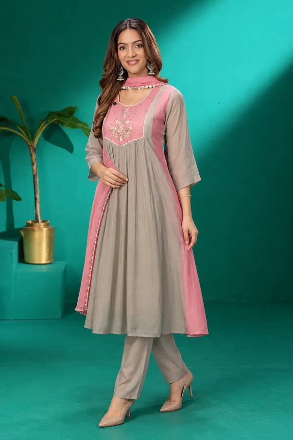 Taupe_Blush_Pink_Embroidered_Kurta_Set_Taupe