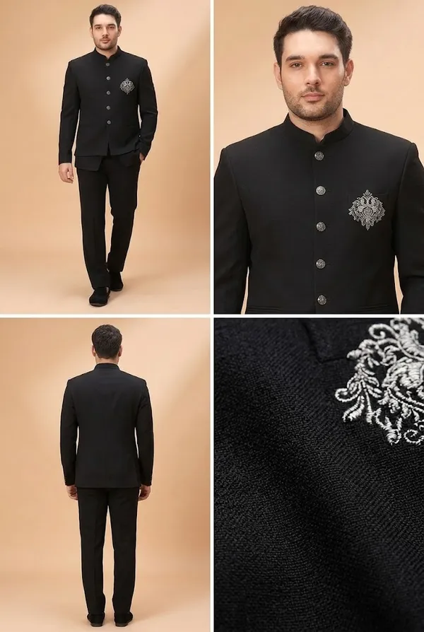 Classic_Black_Jodhpuri_Suit_With_Embroidered_Motif