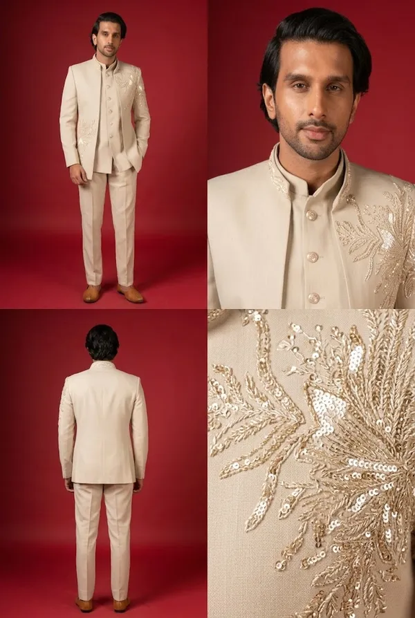 Ivory_Embellished_Indo_Western_Jacket_Set
