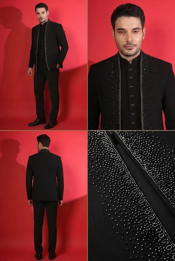 Black_Embellished_Indo_Western_Suit