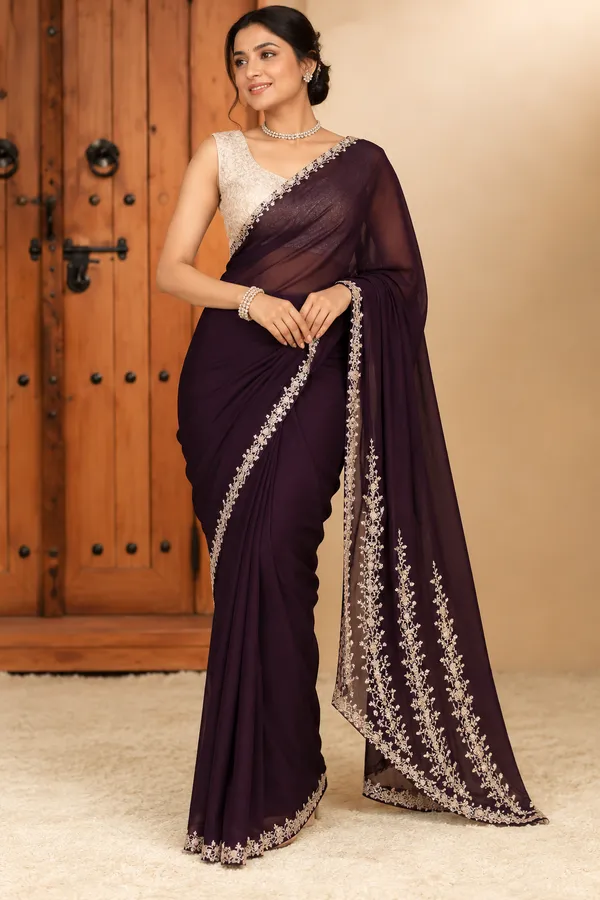 Elegant_Plum_Embroidered_Saree_Dark_Mauve