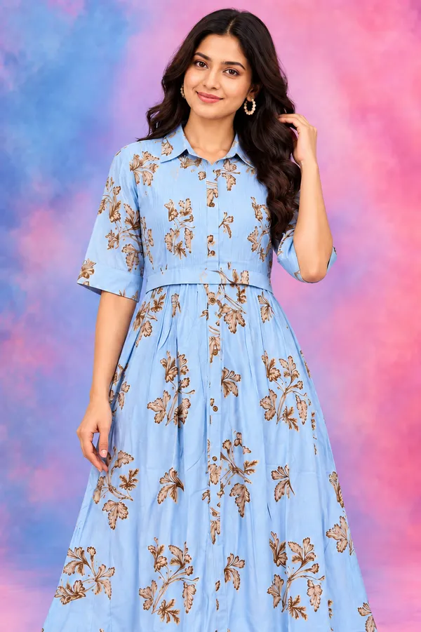 Sky_Blue_Floral_Printed_Shirt_Dress_Dusty_Sky_Blue