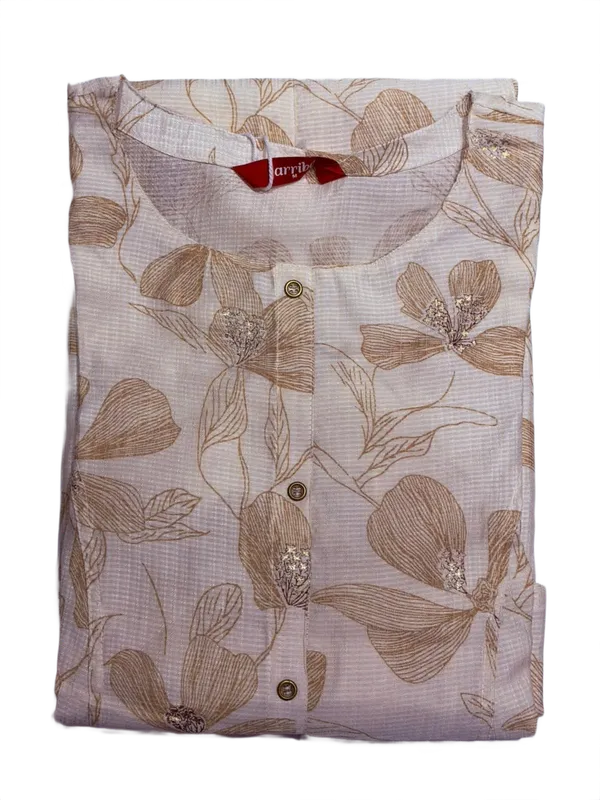 Elegant_Cream_Floral_Kurti_Beige
