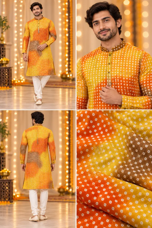 Vibrant_Bandhani_Festive_Kurta_Only
