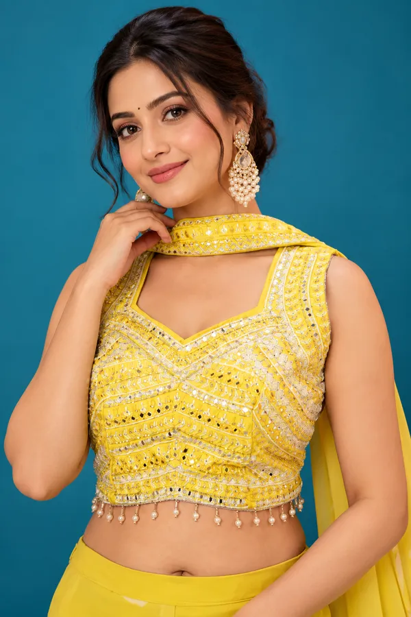 Sunshine_Yellow_Mirror_Work_Indo_Western_Set_Yellow