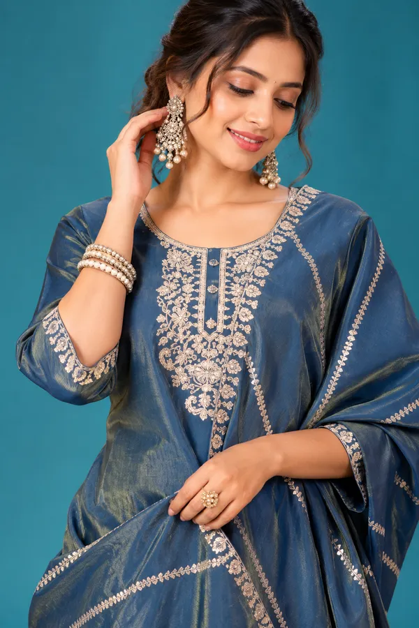 Elegant_Teal_Blue_Embroidered_Festive_Suit_Deep_Teal_Blue