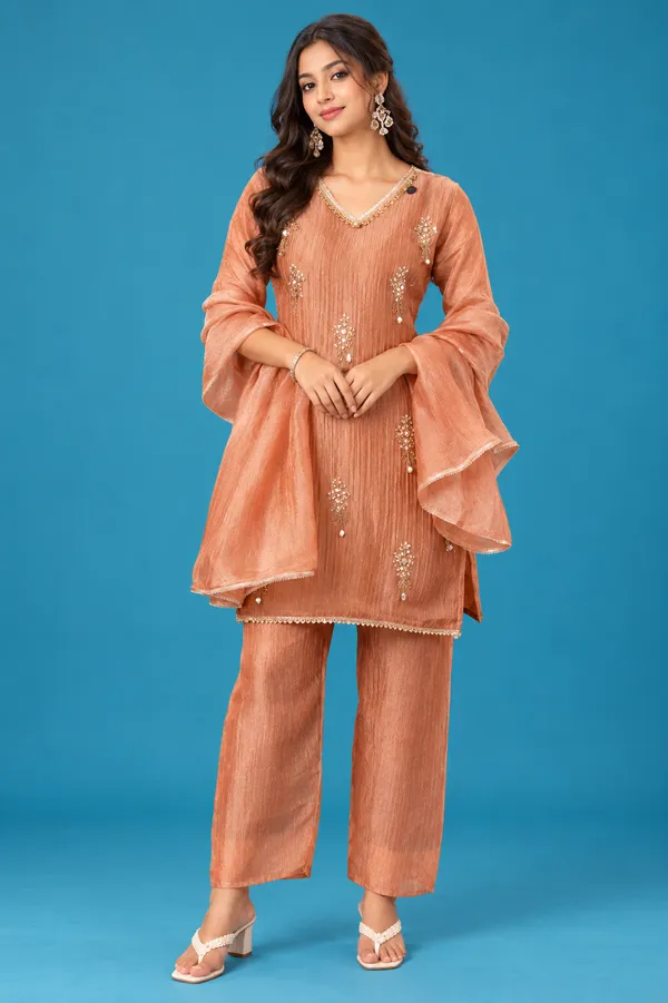 Peach_Elegance_Festive_Embellished_Co_Ord_Set_Peach_Blossom