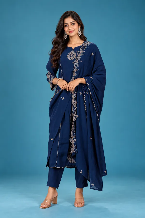 Elegant_Navy_Blue_Embroidered_Kurta_Set_With_Dupatta_Navy_Blue