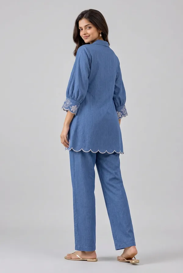Denim_Blue_Floral_Embroidered_Co_Ord_Set_Dusty_Sky_Blue