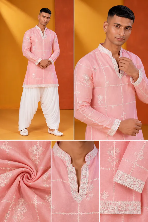 Elegant_Pastel_Pink_Embroidered_Kurta_Set