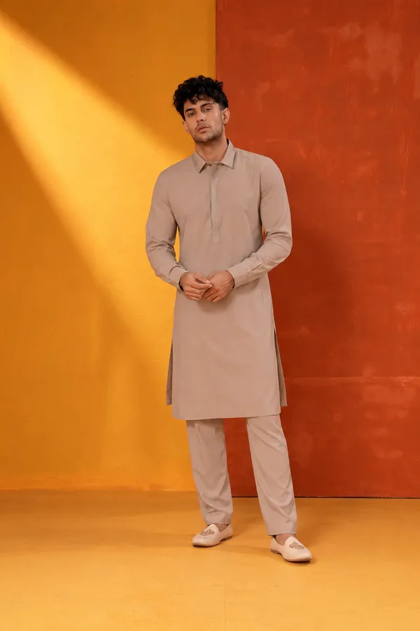 Taupe_Elegance_Men_S_Kurta_Set