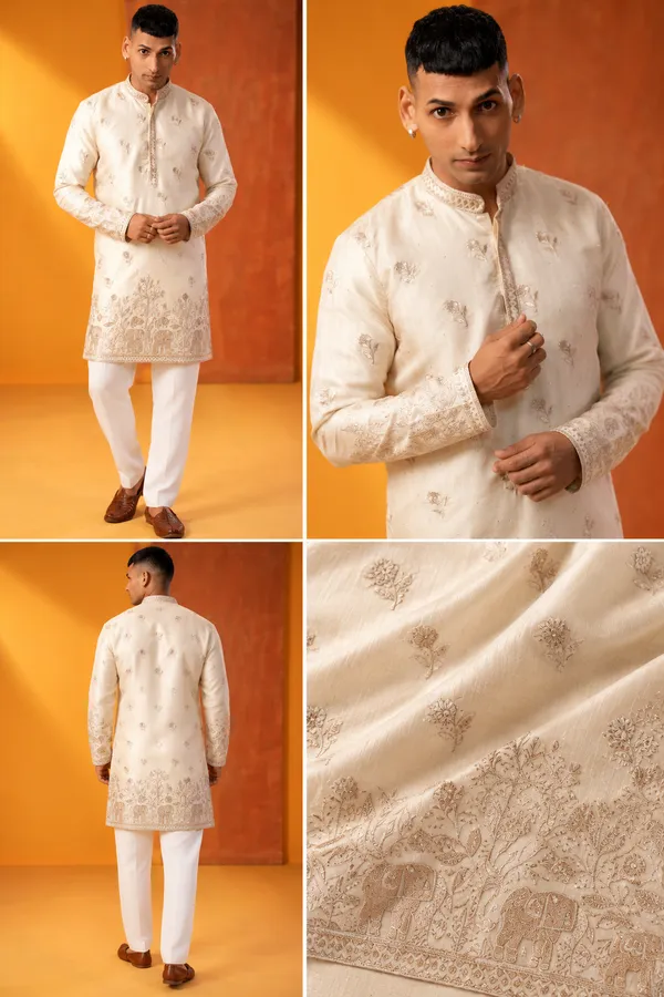 Ivory_Embroidered_Kurta
