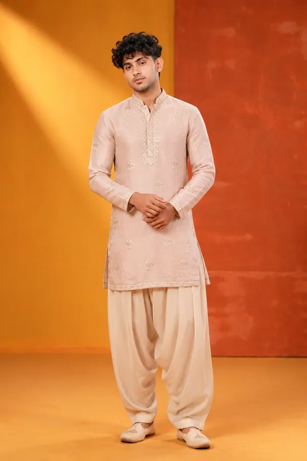 Elegant_Blush_Beige_Embroidered_Kurta_Set