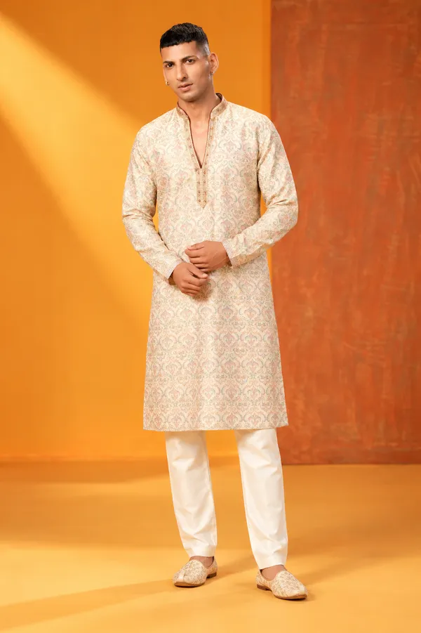 Premium_Pastel_Jacquard_Kurta_Set