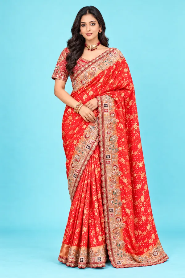 Royal_Red_Designer_Saree_With_Golden_Floral_Motifs_Heavy_Embroidered_Border_Red