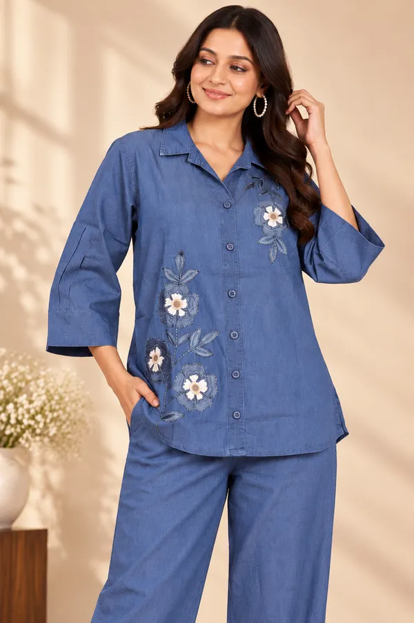 Women_S_Denim_Blue_Floral_Embroidered_Co_Ord_Set_Dusty_Sky_Blue