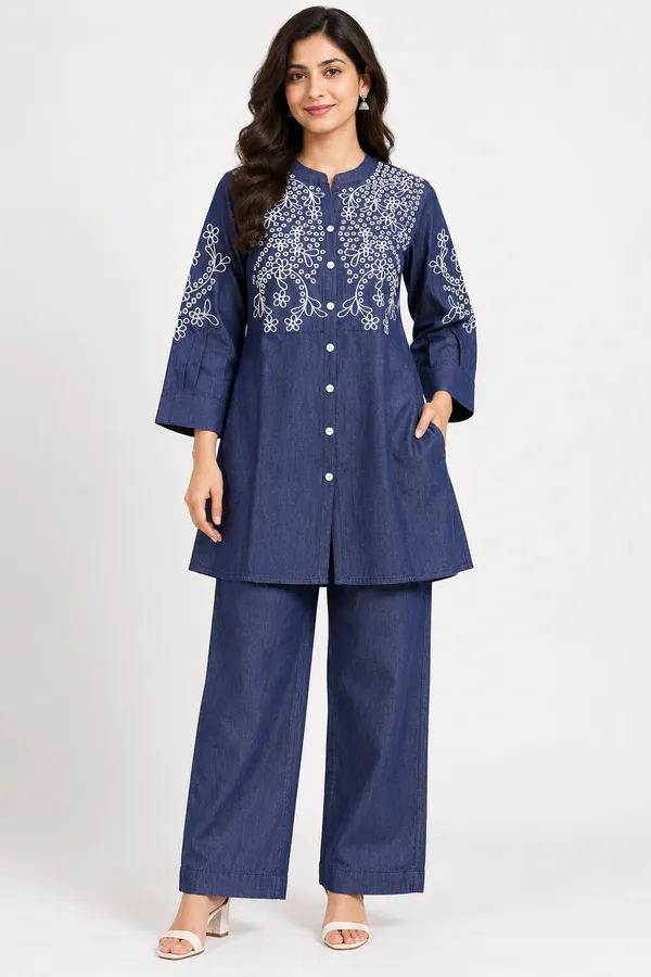 Women_S_Navy_Blue_White_Floral_Embroidered_Denim_Co_Ord_Set_Royal_Blue