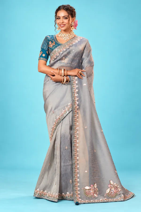 Elegant_Silver_Grey_Designer_Saree_With_Delicate_Floral_Embroidery_Silver