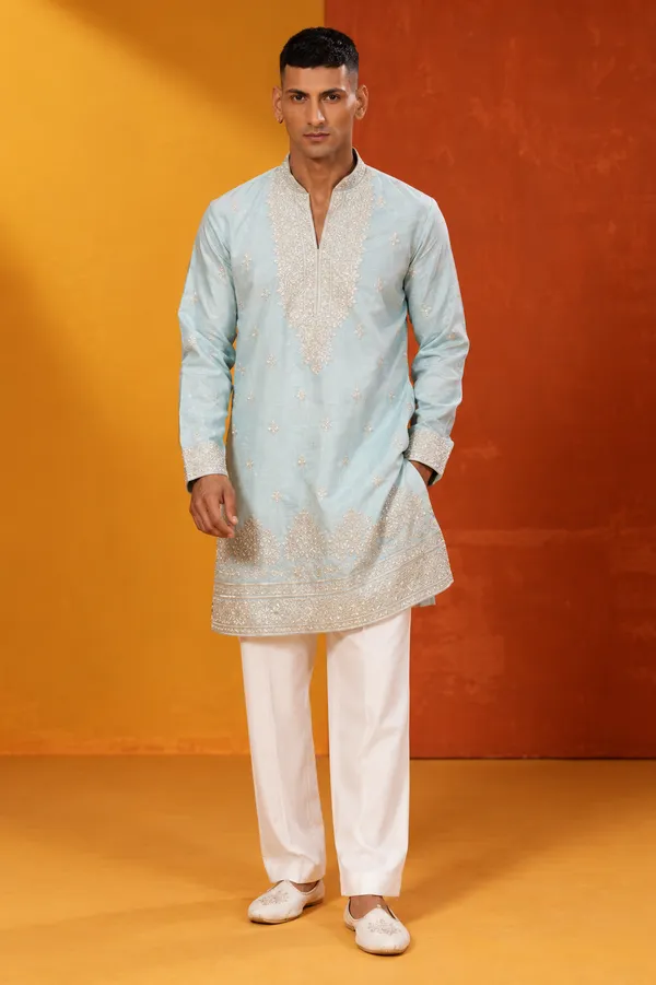 Premium_Pastel_Blue_Embroidered_Men_S_Kurta_Set