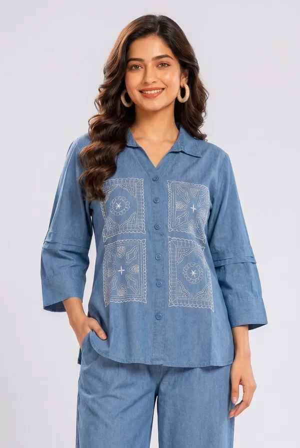 Women_S_Denim_Blue_Embroidered_Co_Ord_Set_Aqua_Blue
