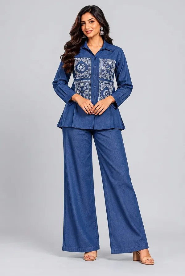 Women_S_Denim_Blue_White_Embroidered_Co_Ord_Set_Aqua_Blue