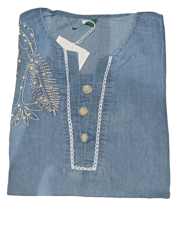 Women_S_Denim_Blue_Embroidered_Kurta_Palazzo_Co_Ord_Set_Blue